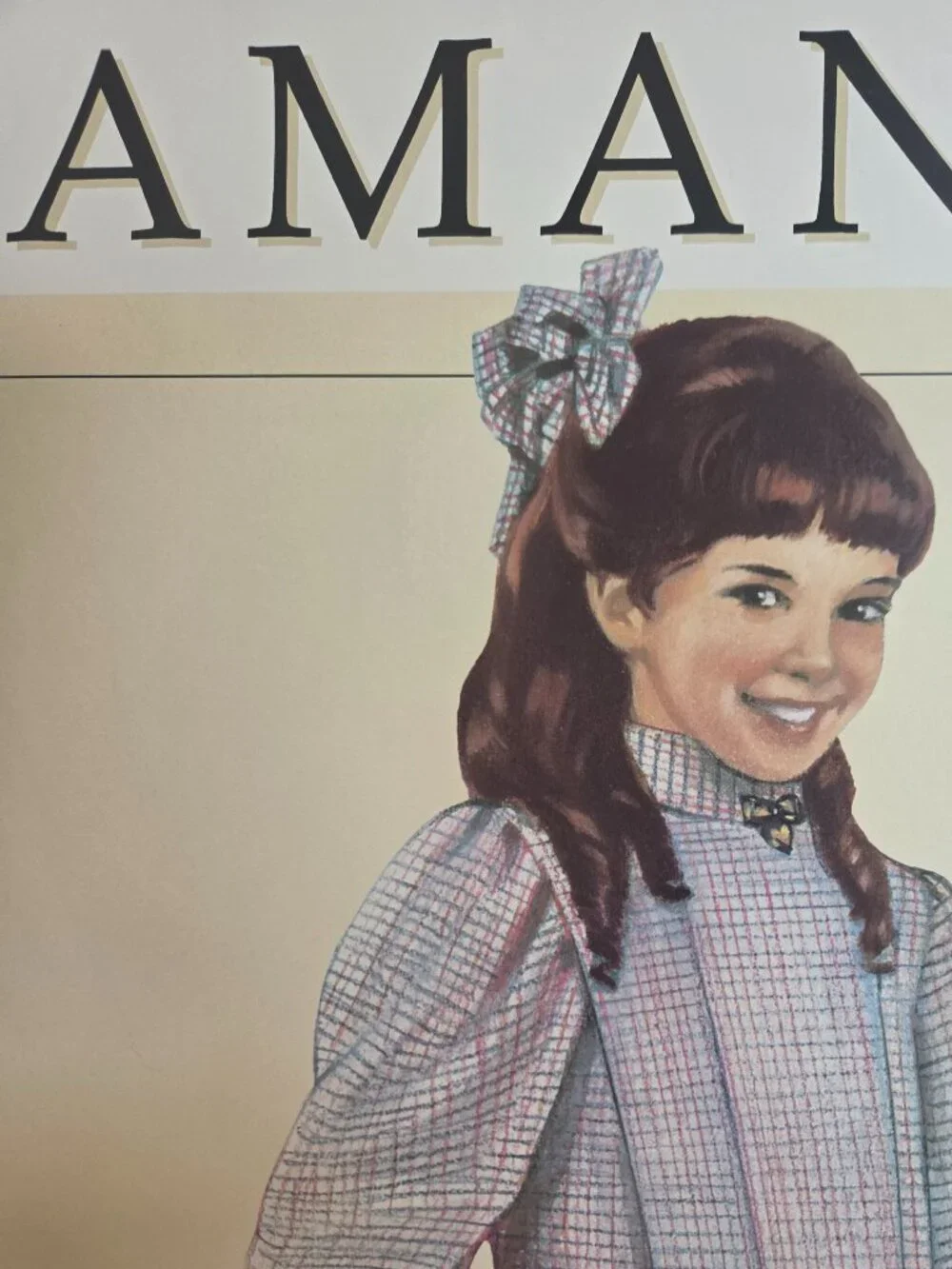 American girl poster Samantha Parkington